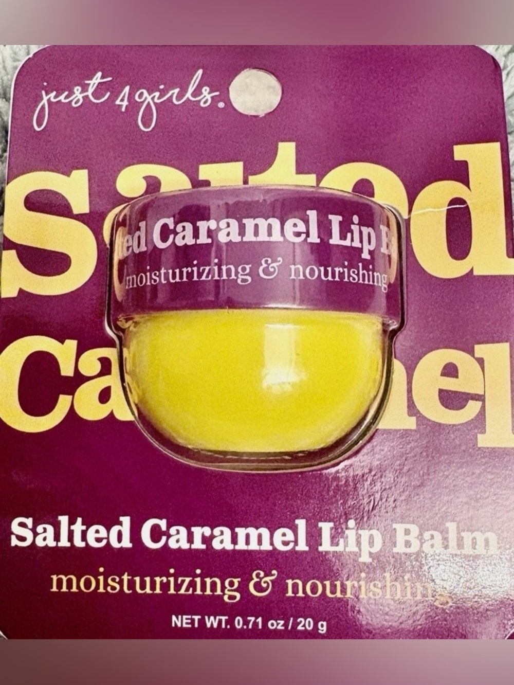 Salted Caramel Lip Balm - Yellow